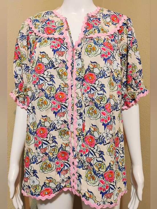 entro Tops - Entro Floral Print Blouse